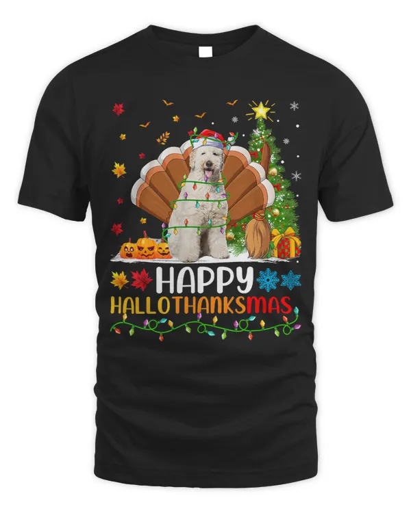 Labradoodle Dog Lover Funny Happy Labradoodle HelloThanksMas
