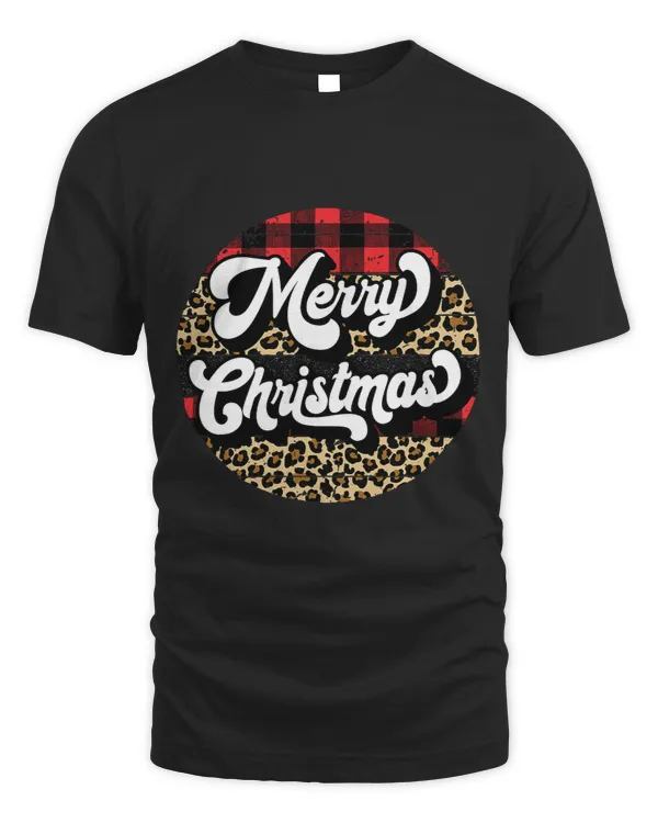 Merry Christmas Leopard Family Group Christmas Party Pajama 66
