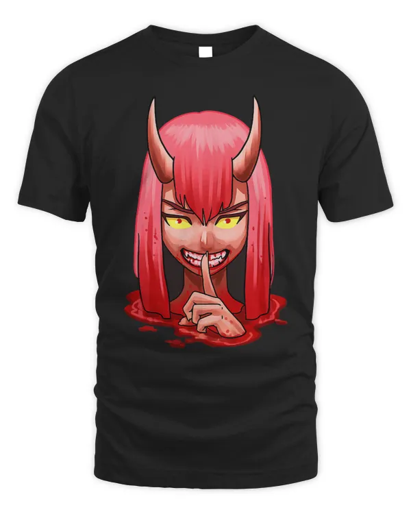 Horned Devil Girl Pastel Goth Shirt And Satanic Lover