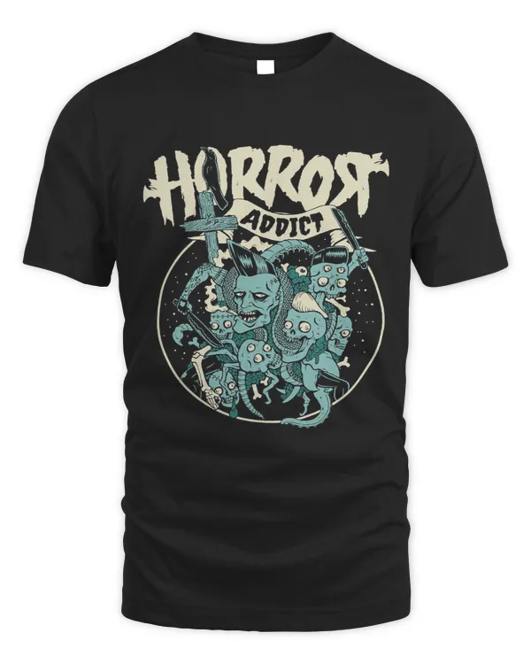 Horror Art Horror Addict Psychobilly Punk Art