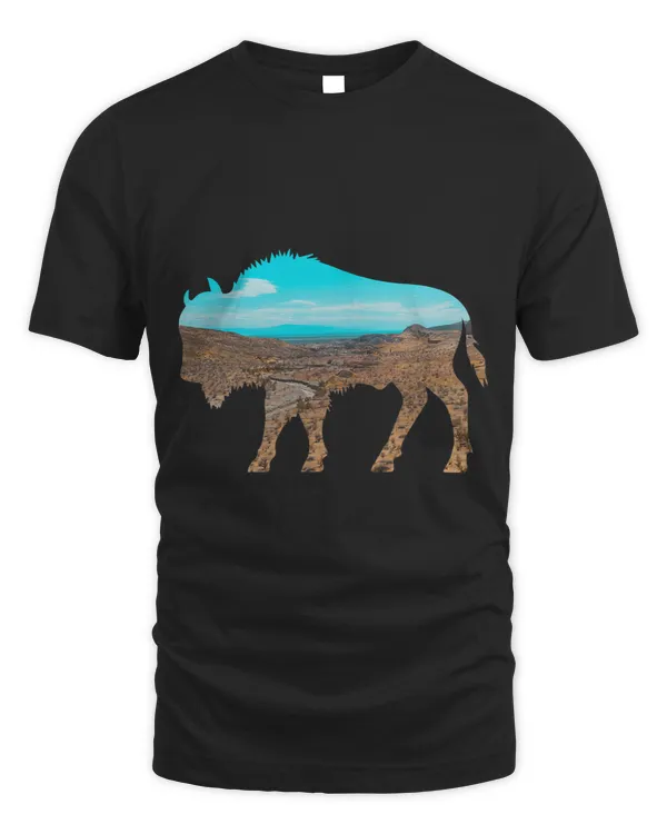 Bison Buffalo Landscape Photo Nature Wilderness