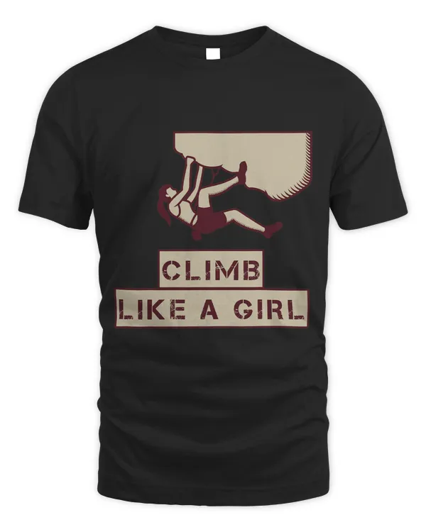 For rock climbing women climb like a girl