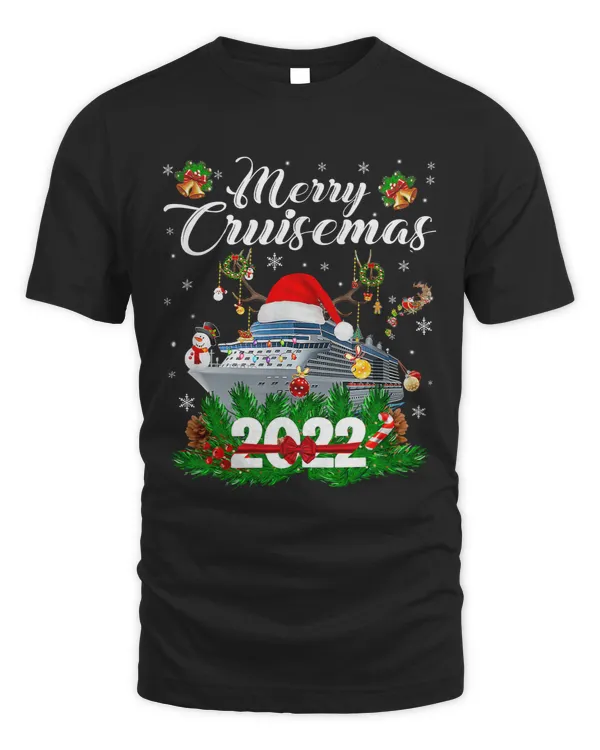 Merry Cruisemas 2022 Christmas Santa Reindeer Cruise Funny 9