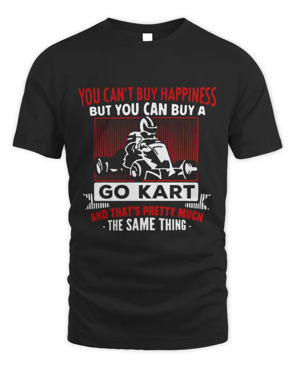 Happiness GoKart Shirt GoCart Go Kart Cart Driving Racing3