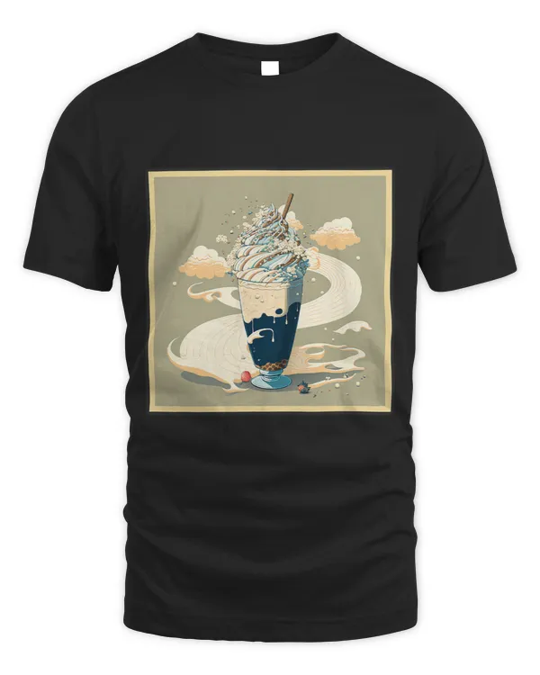Surrealism Japanese Painting Milkshake 3