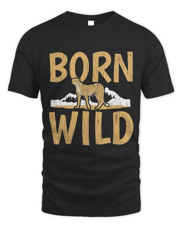 Born Wild Cheetah Wildlife Animal Zookeeper Zookeeping