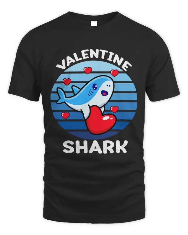 Shark Valentines Day Cute V day Boys Girls Kids Toddlers