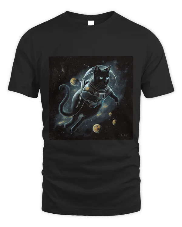 Black Cat Backfloating Space