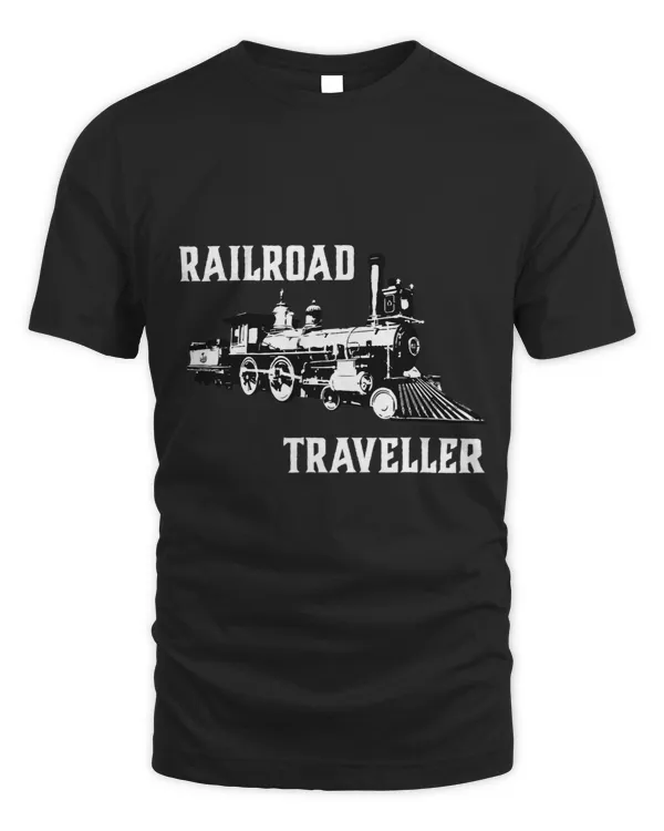 Railroad Traveller Steam Train Lover Locomotive Engineer