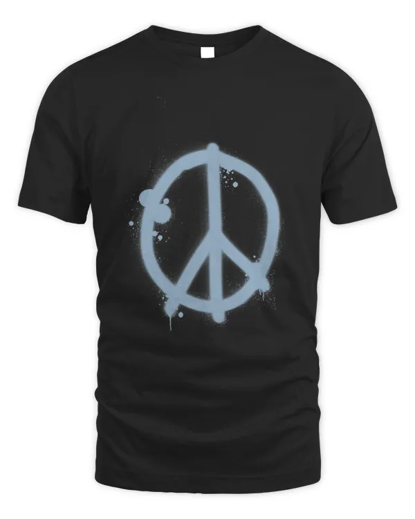 Graffiti Spray Peace Sign Logo V2
