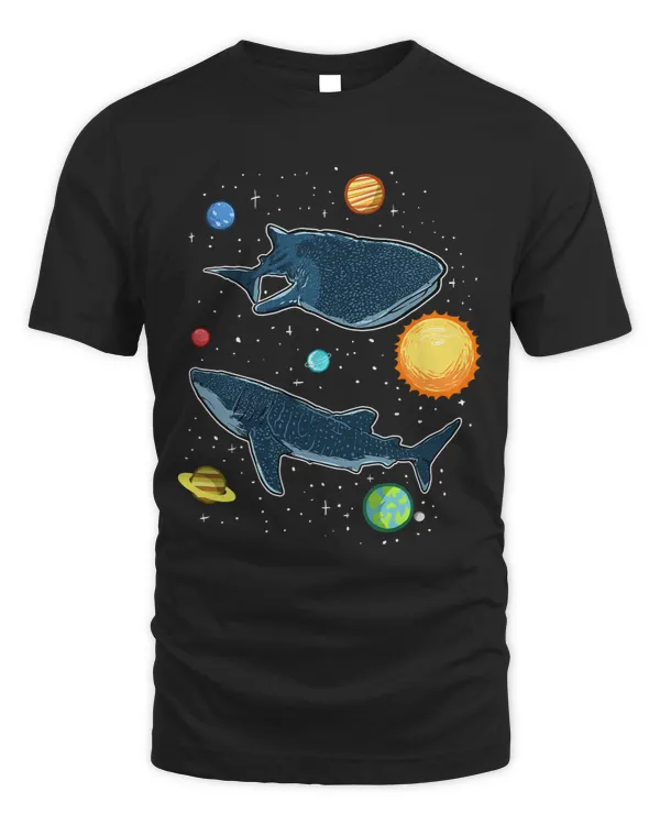 Sharks In The Galaxy Funny Whale Shark Lover