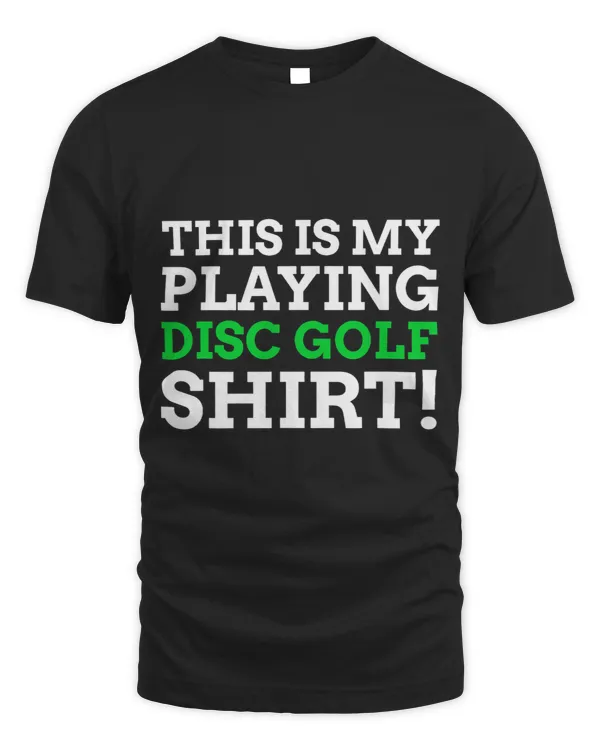 Funny Disc Golfer