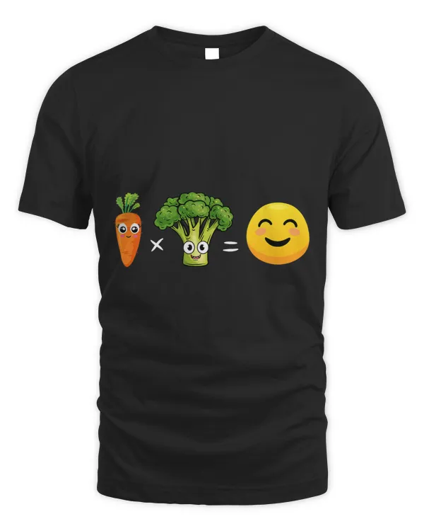 Carrot Broccoli Smile Funny Broccoli Lover Veggie Vegan