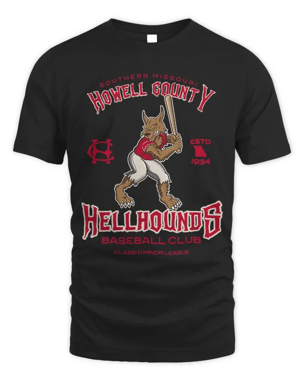 Howell County Hellhounds Minor League Retro Baseball Team