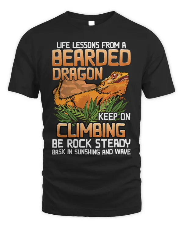 Climbing Rock Steady Sunshine Waves Reptile Lover Graphic