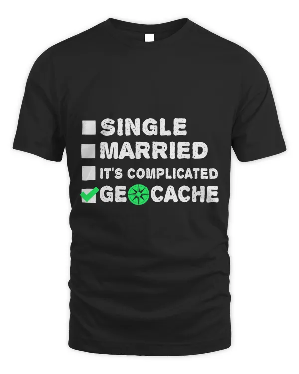 Funny Geocache log gift Single Married Ceocache