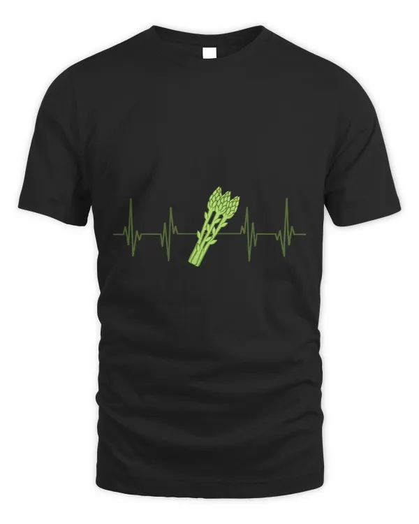 Asparagus Vegetables Funny Asparagus Heartbeat