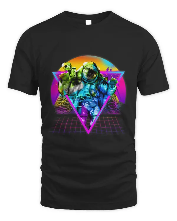 Astronaut 80s Style Retro Aesthetic Vaporwave Streetwear