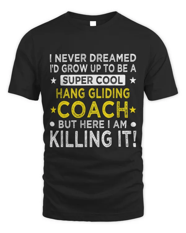 Cool Hang Gliding Coach Funny Hang Glider Humor Paragliding 3