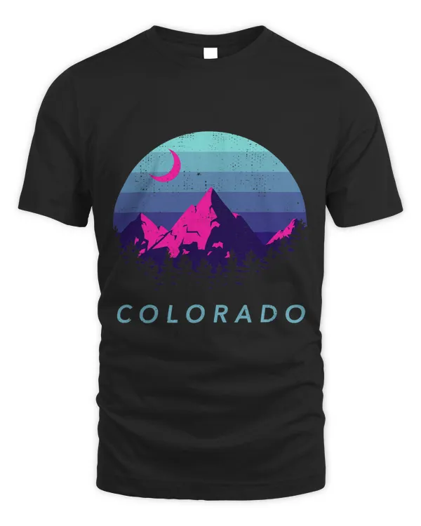 Colorado Souvenir Hiking Mountains Night Sky Camping