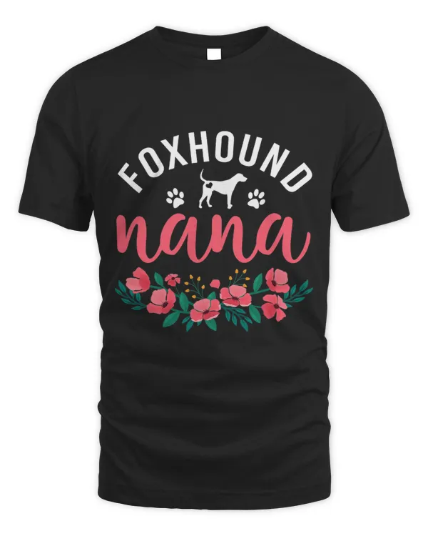 Foxhound Nana Dog Gifts Womens Dog Lover Owner Christmas Mom