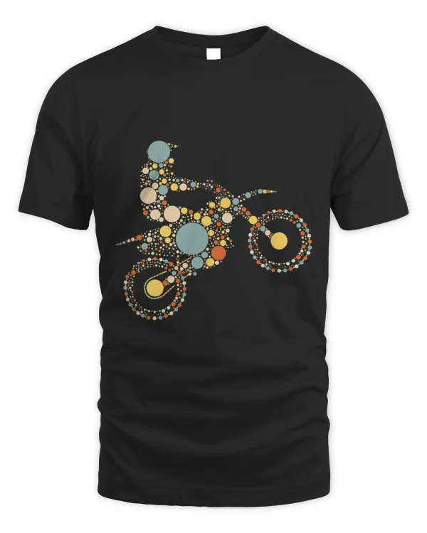 Colorful Polka Dot Dirt Bike Lovers International Dot Day