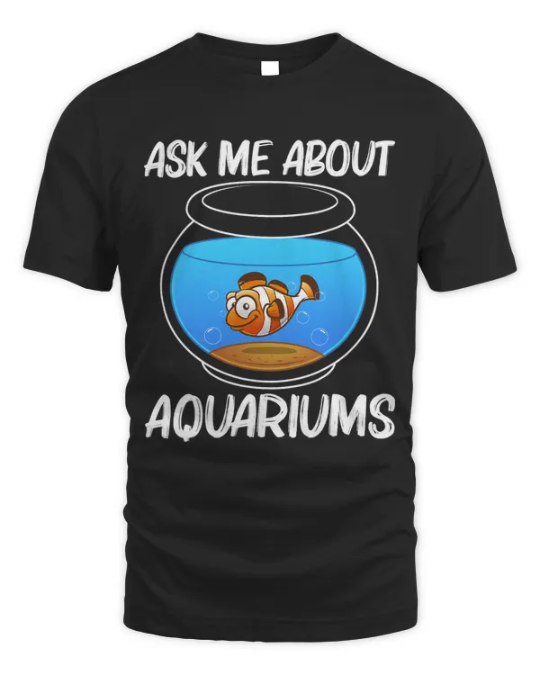 Cute Aquarium Design For Men Women Aquarist Fish Tank Lovers 39