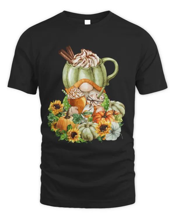 Autumn Sunflower Gnome For Thanksgiving With Pumpkin Spice