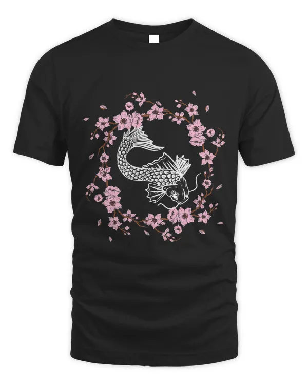 Koi Cherry Blossom Japanese Koi Carp Nishikigoi Asian Carp