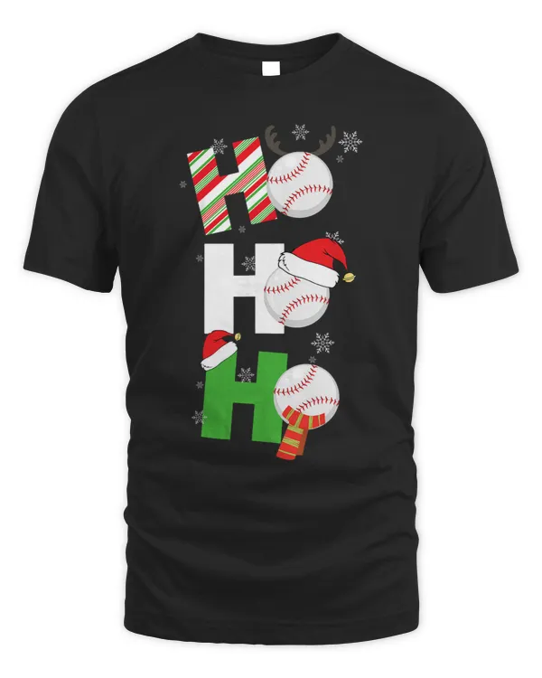 Funny Christmas Baseball Pajamas Player Matching Team Unisex