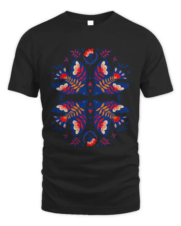 Free Ukraine Folk Art Flowers Birds Hearts Vyshywanka Style