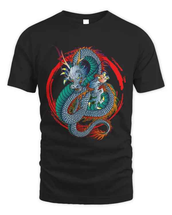 Japanese Aesthetic Dragon Kanji Clothes Drachen Drache Japan
