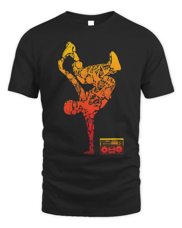 Breakdancing Boombox One Hand Freeze Hiphop Breaking