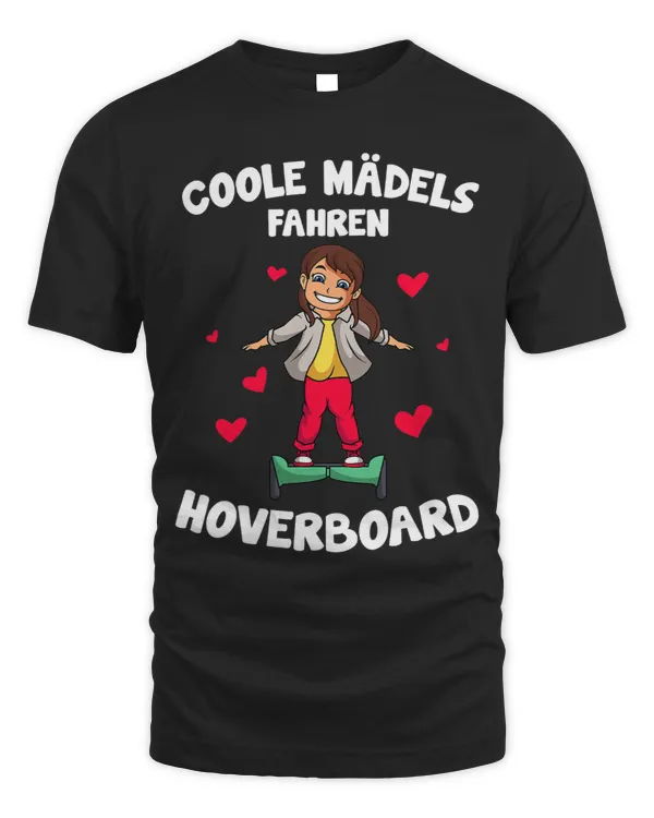 Cool girls driving hoverboard kids girls