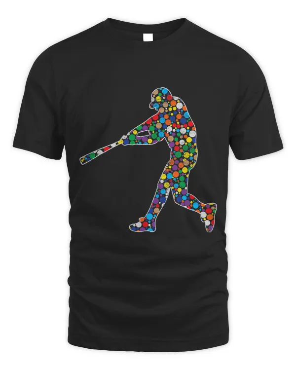Funny Colourful Polka Dot Baseball International Dot Day