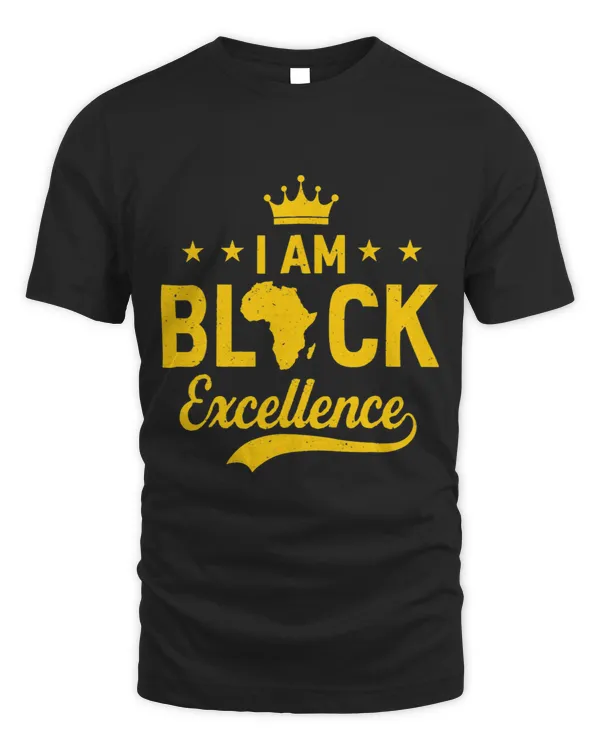 I Am Black Excellence African American Black History Month