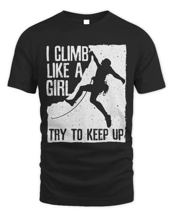 Cool Rock Climbing Design For Women Girls Kids Climb Lovers 3