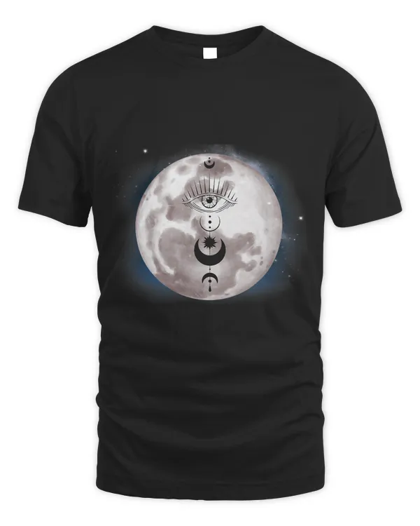 Celestial Eye Esoteric Moon Mystical Witchcraft Design