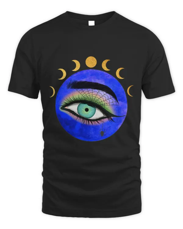 Celestial Eye Esoteric Moon Phases Magic Witchcraft Design