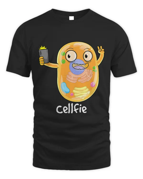 Cell Fie Funny Science Biology Teacher Pun Chemistry Selfie