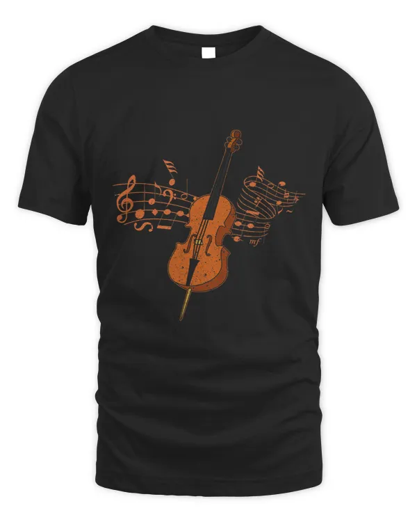 Cello Player Orchestra Music Notes Cellist Gift Cello