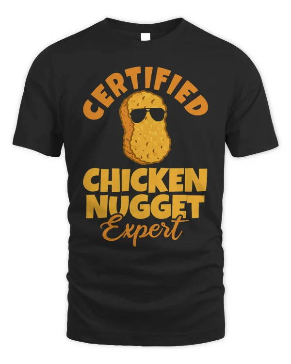 Certified Chicken Nugget Expert Cute Fast Food Fun Design