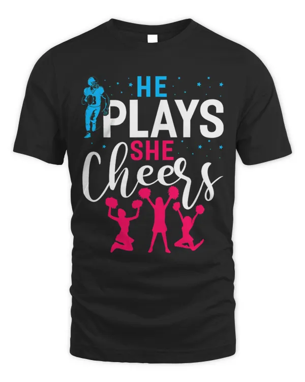 He Plays She Cheers American Football