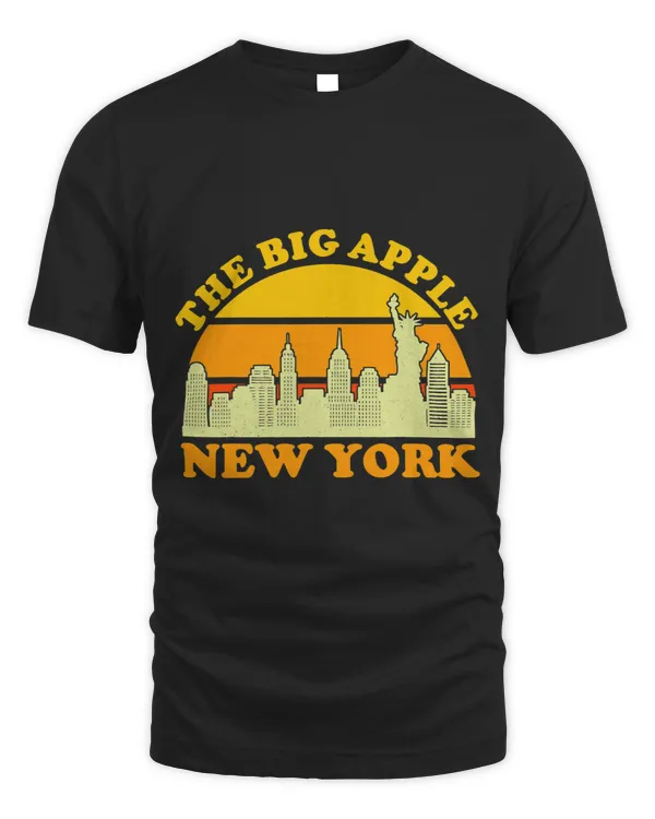 American Retro The Big apple newyork new york city skyline