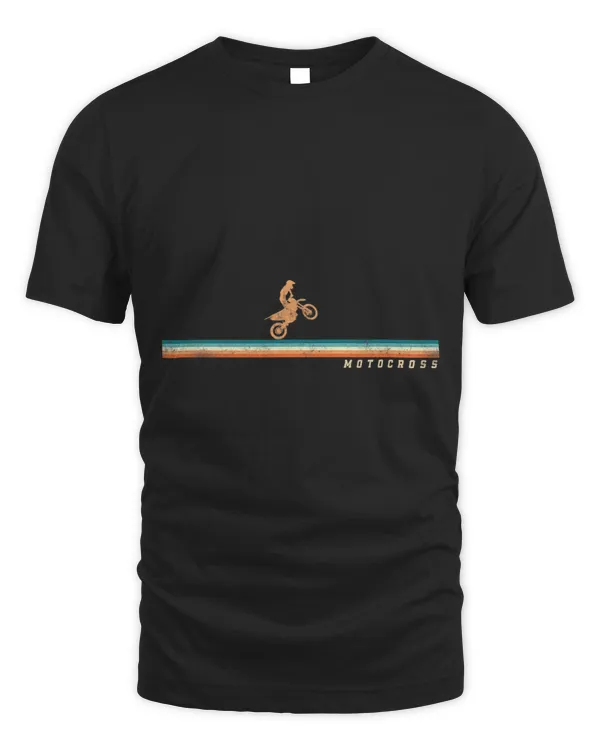 Dirt Bike Motorcross MX Rider Vintage Retro