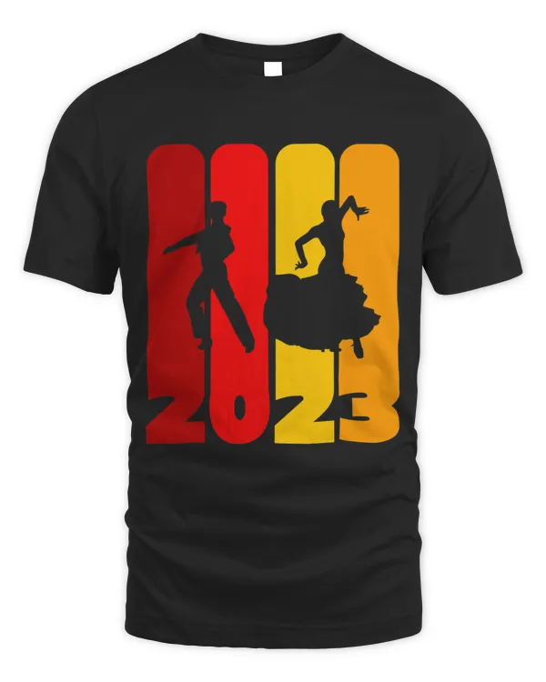 Latin Dancer Flamenco Dancing Couple