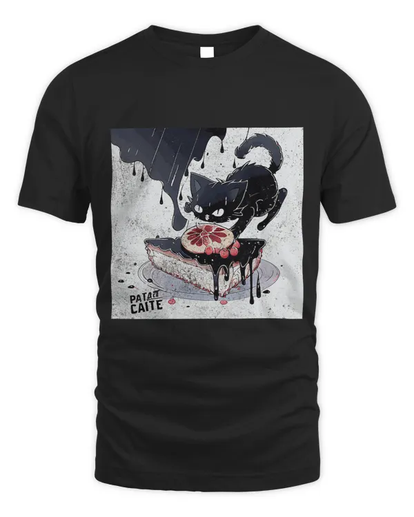 Black Cat Water Pouring Apple Pie