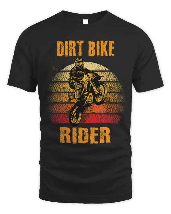 Dirt Bike Rider Motorcycle Boys Kids Teens