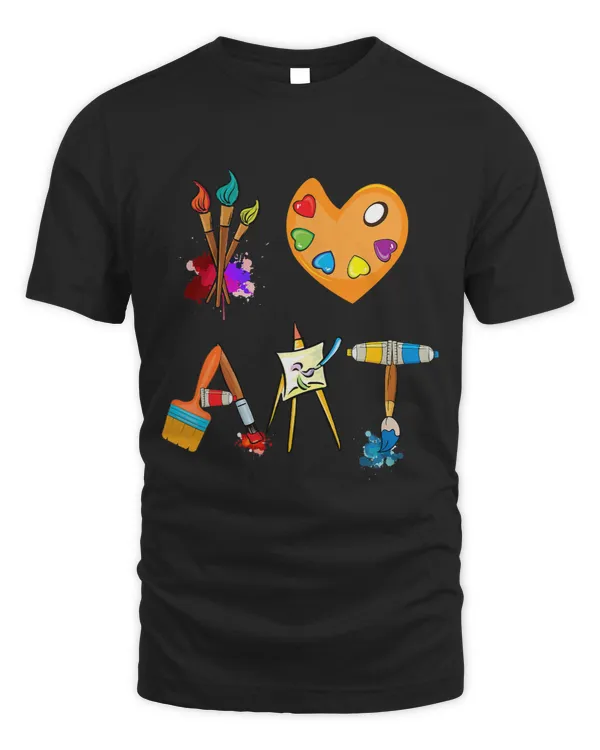 I LOVE ART FUN COLORFUL FUTURE ARTIST AND CRAFTS