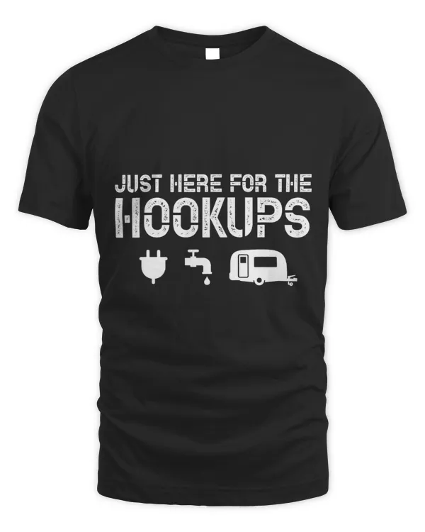 Camping Rv Caravan Motorhome Here For The Hookups